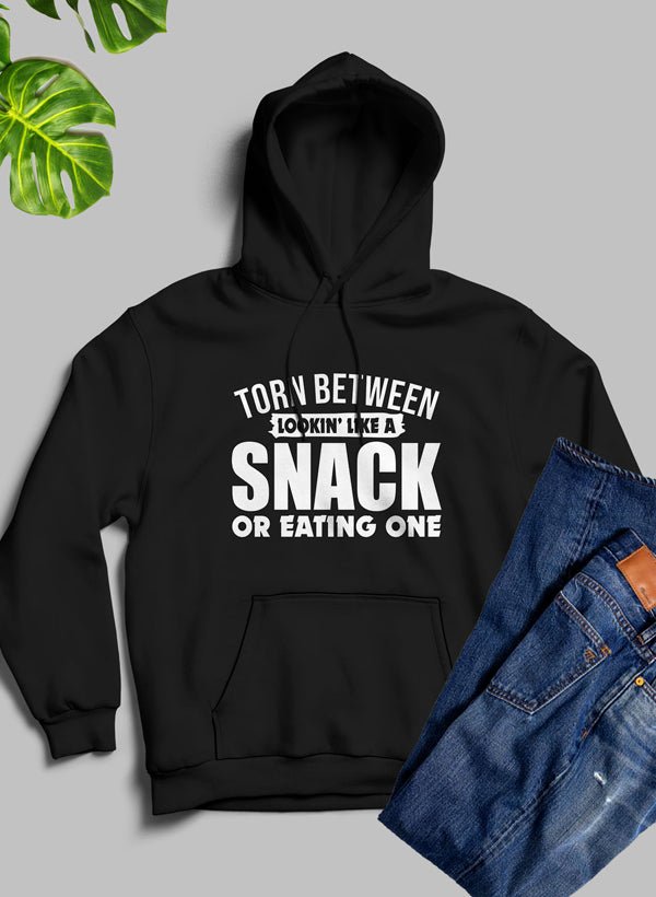 Torn Between Lookin Like A Snack Or Eating One Hoodie - crazyfinds.frDC - Merch MallowBlack / XXX - LargeTorn Between Lookin Like A Snack Or Eating One Hoodie
