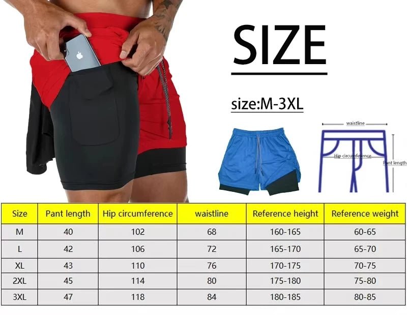 Vêtements de fitness athlétiques à compression pour hommes – Short double couche serré à manches courtes à séchage rapide, ensemble d'été pour course à pied et fitness - crazyfinds.frcrazyfinds.frBleuLVêtements de fitness athlétiques à compression pour hommes – Short double couche serré à manches courtes à séchage rapide, ensemble d'été pour course à pied et fitness