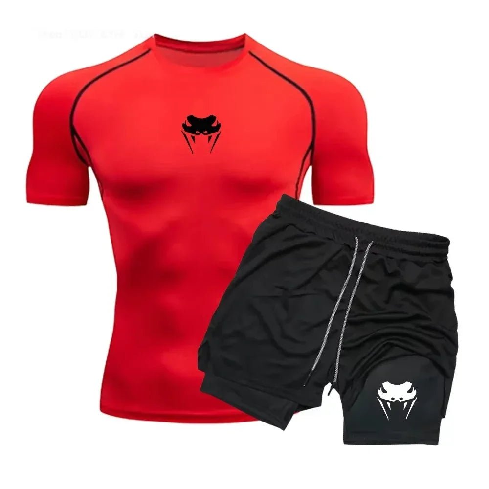 Vêtements de fitness athlétiques à compression pour hommes – Short double couche serré à manches courtes à séchage rapide, ensemble d'été pour course à pied et fitness - crazyfinds.frcrazyfinds.frBLEU CIELXLVêtements de fitness athlétiques à compression pour hommes – Short double couche serré à manches courtes à séchage rapide, ensemble d'été pour course à pied et fitness