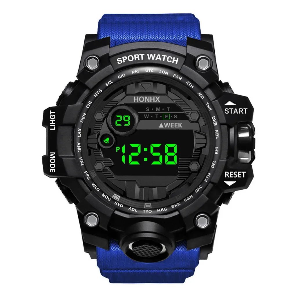 Y12 montres pour hommes grand cadran LED montre numérique multifonction hommes montre de sport réveil chronomètre Fitness montre - bracelet électronique - crazyfinds.frcrazyfinds.frY12 - BlackY12 montres pour hommes grand cadran LED montre numérique multifonction hommes montre de sport réveil chronomètre Fitness montre - bracelet électronique