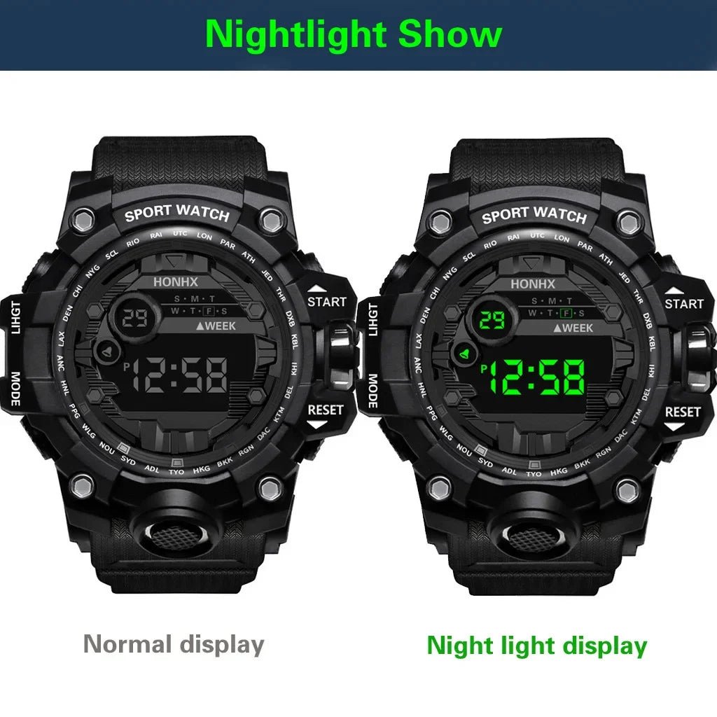 Y12 montres pour hommes grand cadran LED montre numérique multifonction hommes montre de sport réveil chronomètre Fitness montre - bracelet électronique - crazyfinds.frcrazyfinds.frY12 - BlackY12 montres pour hommes grand cadran LED montre numérique multifonction hommes montre de sport réveil chronomètre Fitness montre - bracelet électronique