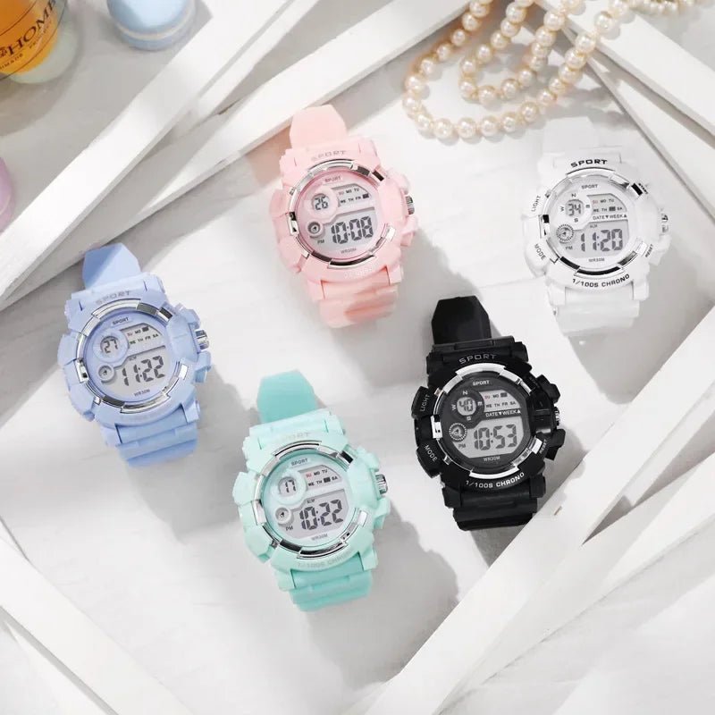 YIKAZE mode sport montres hommes femmes montre numérique étanche lumineux réveil électronique montre - bracelet pour enfants enfants - crazyfinds.frcrazyfinds.frBlackYIKAZE mode sport montres hommes femmes montre numérique étanche lumineux réveil électronique montre - bracelet pour enfants enfants