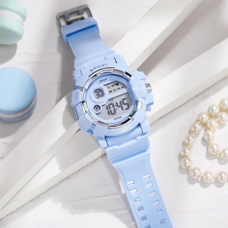 YIKAZE mode sport montres hommes femmes montre numérique étanche lumineux réveil électronique montre - bracelet pour enfants enfants - crazyfinds.frcrazyfinds.frBlackYIKAZE mode sport montres hommes femmes montre numérique étanche lumineux réveil électronique montre - bracelet pour enfants enfants