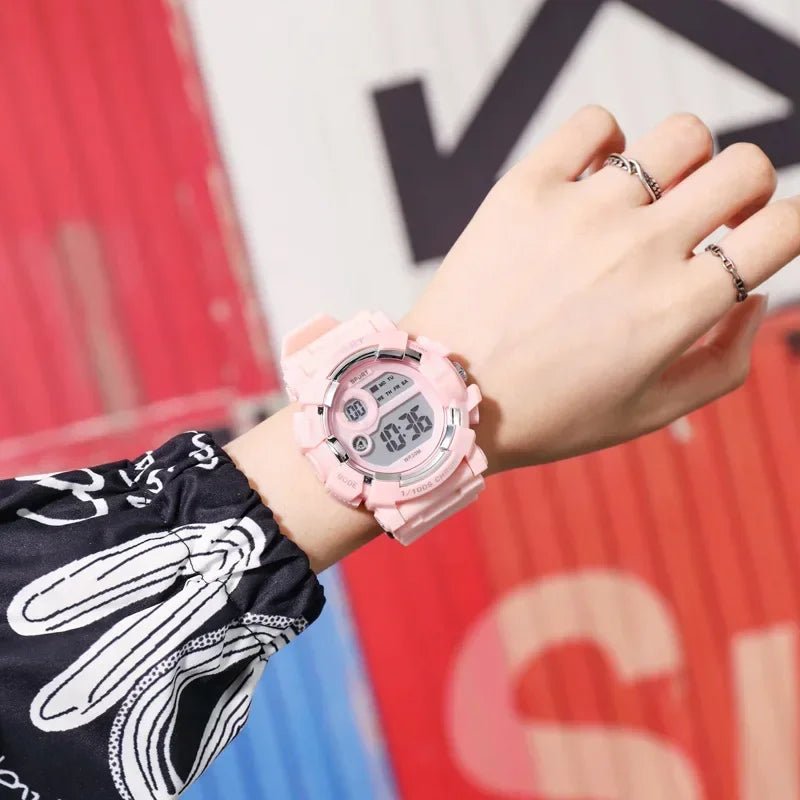 YIKAZE mode sport montres hommes femmes montre numérique étanche lumineux réveil électronique montre - bracelet pour enfants enfants - crazyfinds.frcrazyfinds.frBlackYIKAZE mode sport montres hommes femmes montre numérique étanche lumineux réveil électronique montre - bracelet pour enfants enfants