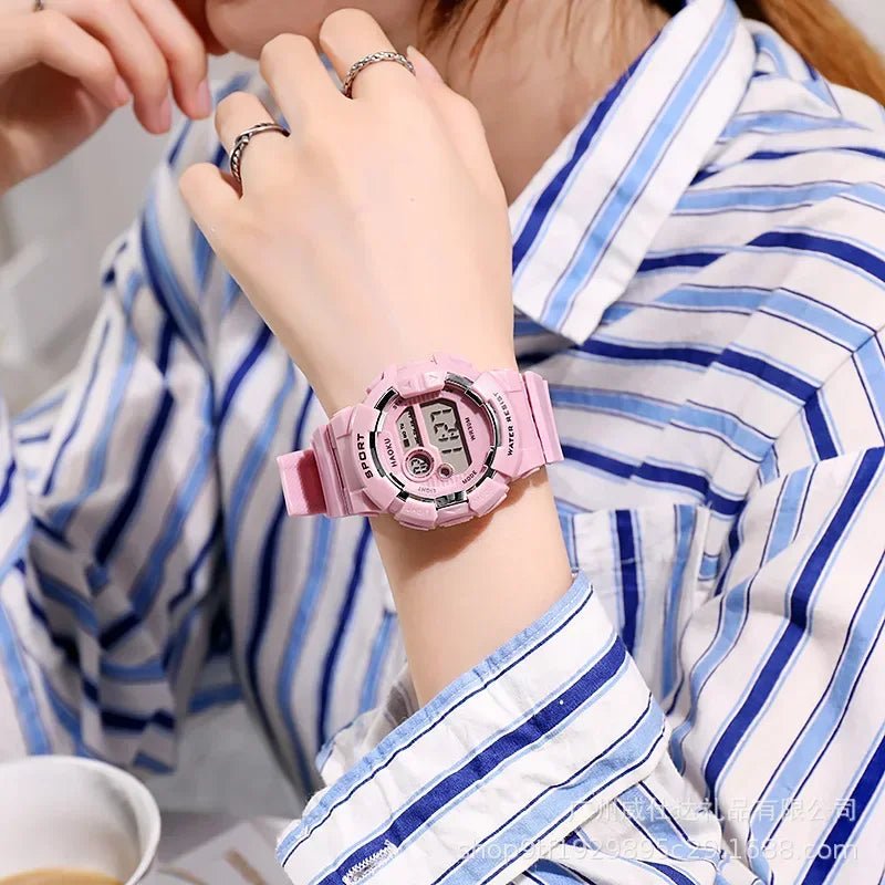 YIKAZE mode sport montres hommes femmes montre numérique étanche lumineux réveil électronique montre - bracelet pour enfants enfants - crazyfinds.frcrazyfinds.frBlackYIKAZE mode sport montres hommes femmes montre numérique étanche lumineux réveil électronique montre - bracelet pour enfants enfants